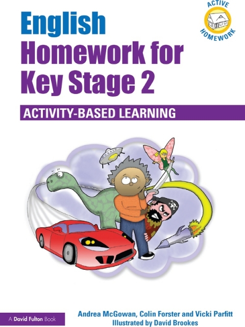 Cover image for book English Homework for Key Stage 2