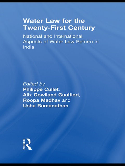 Cover image for book Water Law for the Twenty-First Century