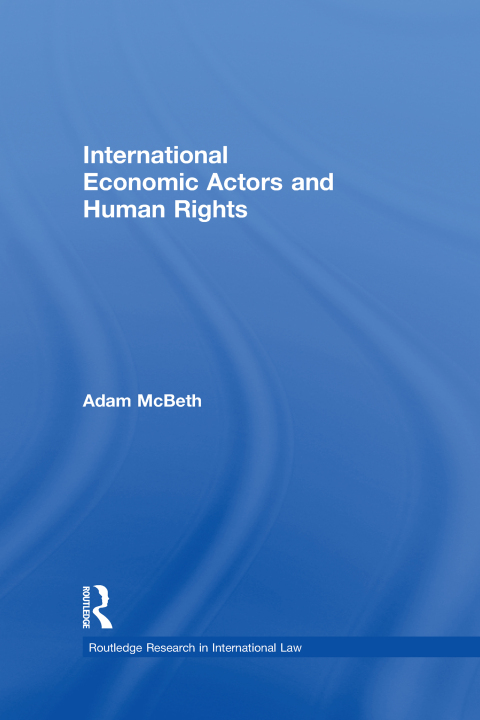 Cover image for book International Economic Actors and Human Rights
