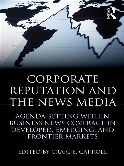 Cover image for book Corporate Reputation and the News Media