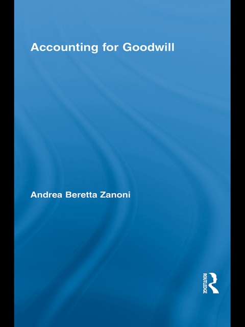 Cover image for book Accounting for Goodwill