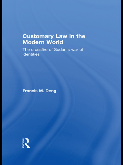 Cover image for book Customary Law in the Modern World