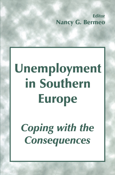 Cover image for book Unemployment in Southern Europe