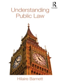 Cover image: Understanding Public Law 1st edition 9780415552554
