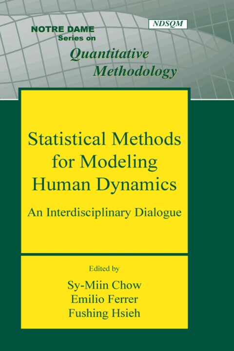 Cover image for book Statistical Methods for Modeling Human Dynamics