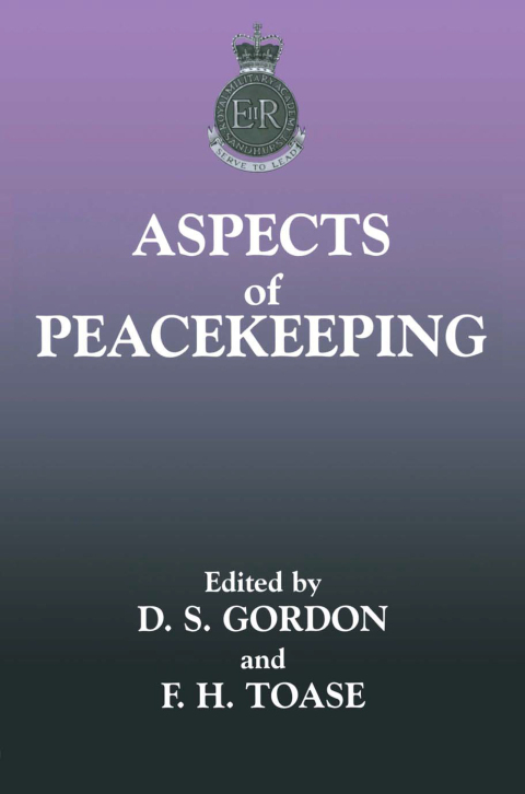 Cover image for book Aspects of Peacekeeping