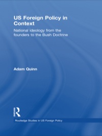 Cover image: US Foreign Policy in Context 1st edition 9780415549653