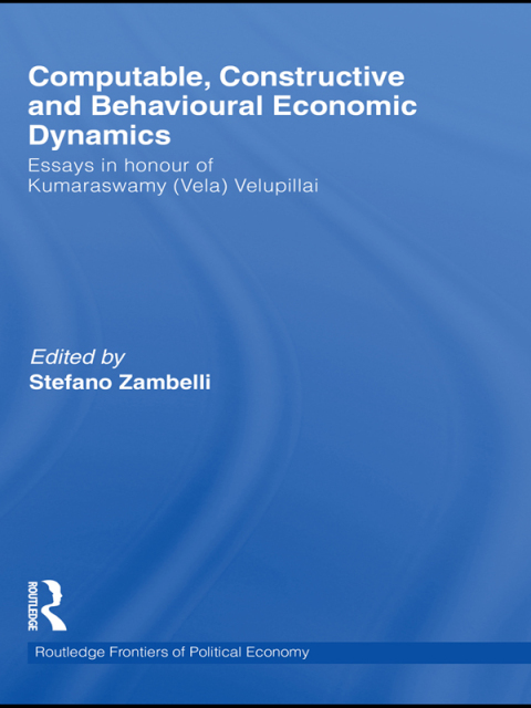 Cover image for book Computable, Constructive & Behavioural Economic Dynamics