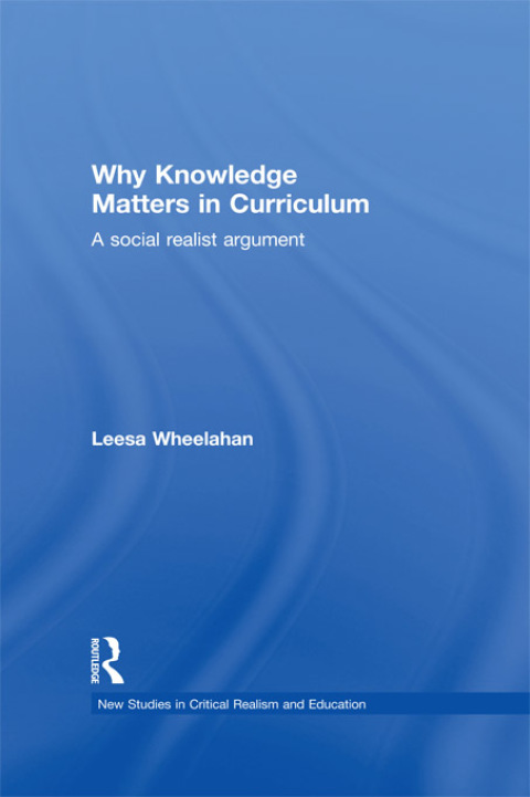 Cover image for book Why Knowledge Matters in Curriculum