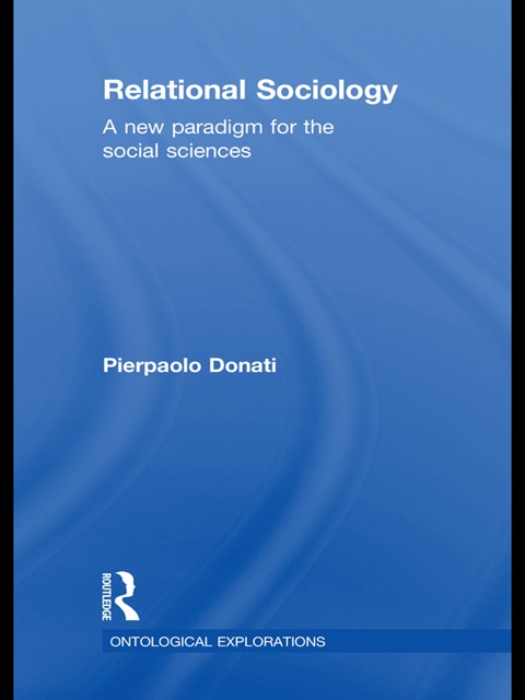 Cover image for book Relational Sociology