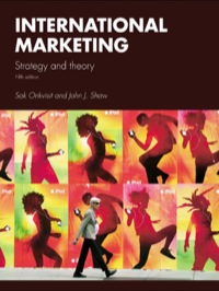 Cover image: International Marketing 5th edition 9780415772617