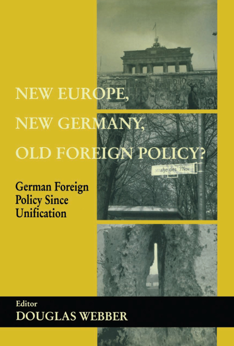 Cover image for book New Europe, New Germany, Old Foreign Policy?