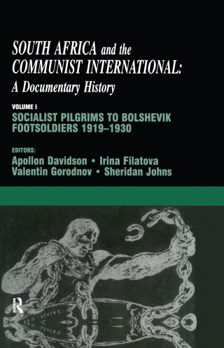South Africa and the Communist International