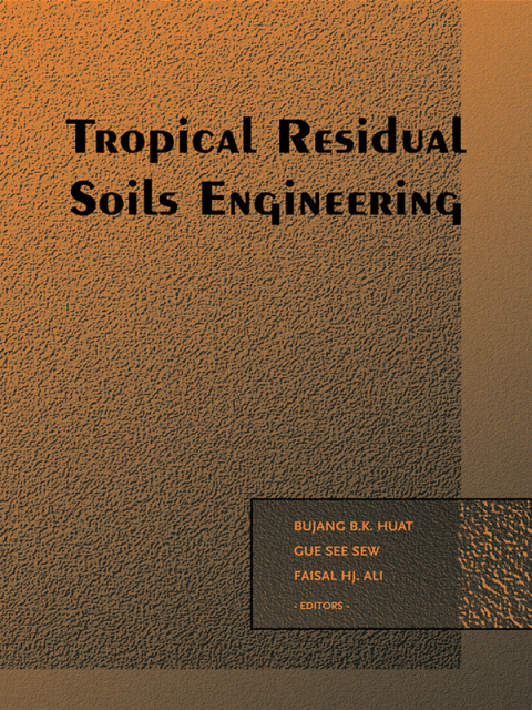 Cover image for book Tropical Residual Soils Engineering