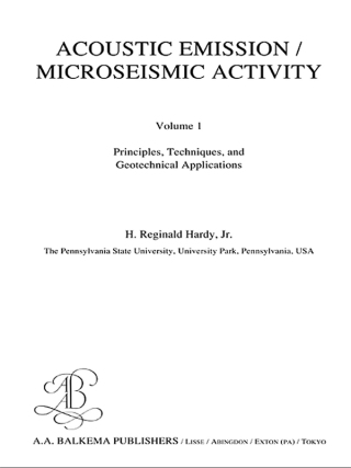 Acoustic Emission/Microseismic Activity