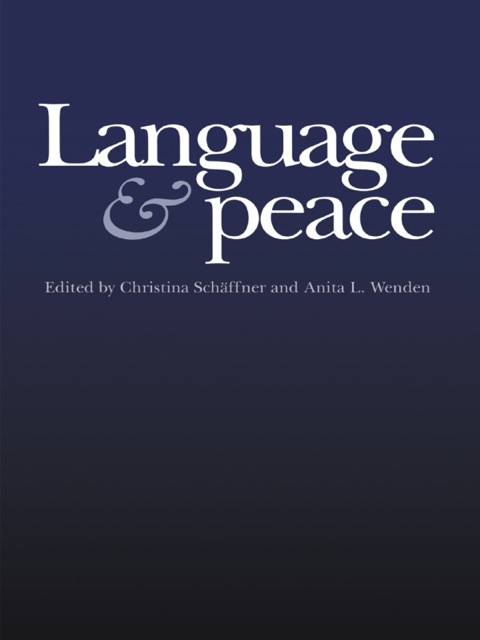 Cover image for book Language & Peace