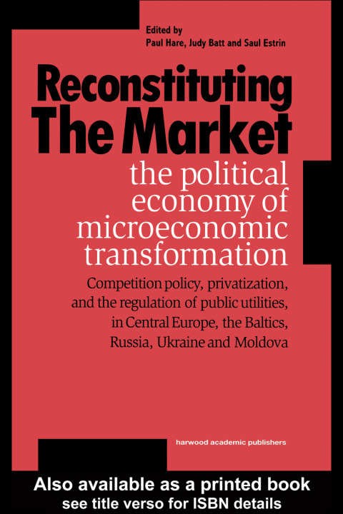 Cover image for book Reconstituting the Market