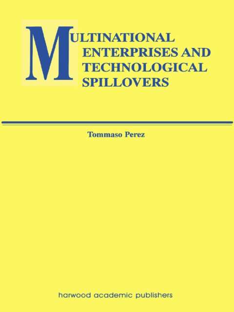 Cover image for book Multinational Enterprises and Technological Spillovers