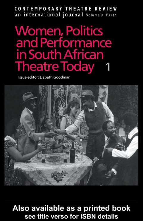 Cover image for book Women, Politics and Performance in South African Theatre Today