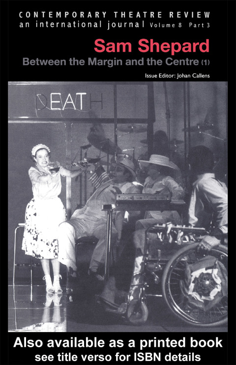 Cover image for book Sam Shepard V8 Pt 3