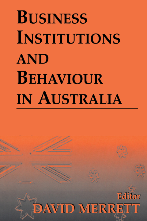Cover image for book Business Institutions and Behaviour in Australia