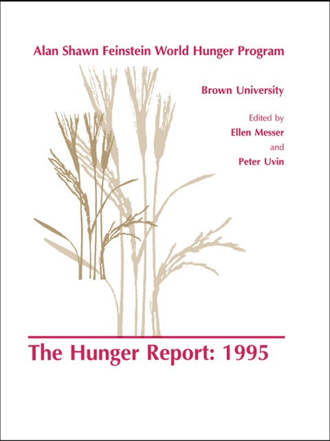 Cover image for book The Hunger Report 1995