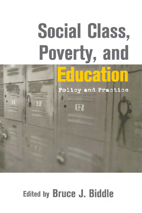Social Class, Poverty and Education 