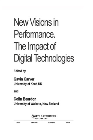 New Visions In Performance