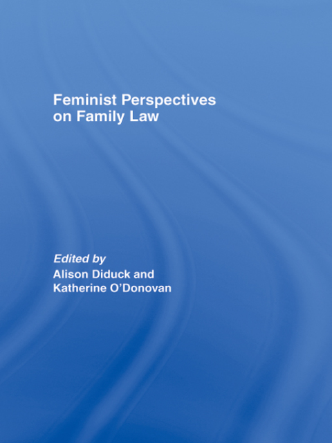 Cover image for book Feminist Perspectives on Family Law