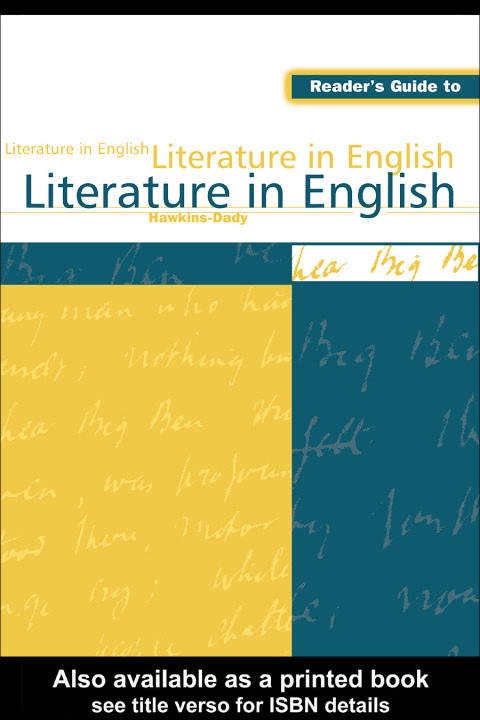 Cover image for book Reader's Guide to Literature in English