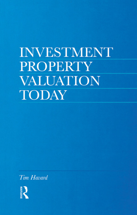Cover image for book Investment Property Valuation Today
