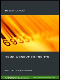 Cover image: Your Consumer Rights 1st edition 9781859418543