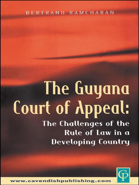 Cover image for book The Guyana Court of Appeal