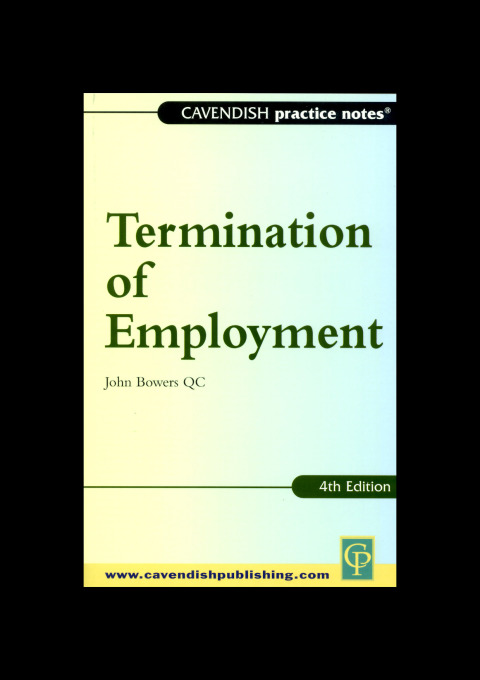 Cover image for book Practice Notes on Termination of Employment Law