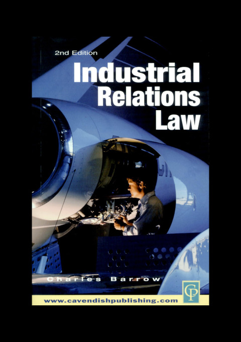 Cover image for book Industrial Relations Law