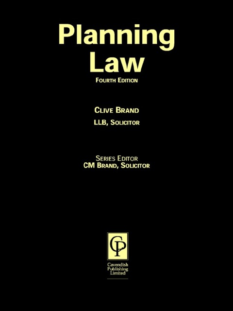Cover image for book Practice Notes on Planning Law
