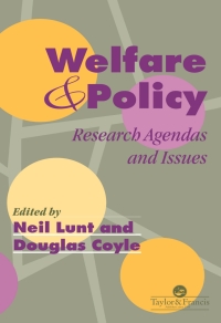 Cover image: Welfare And Policy 1st edition 9780748404018