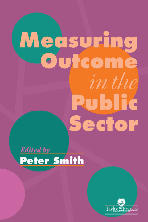 Cover image for book Measuring Outcome In The Public Sector