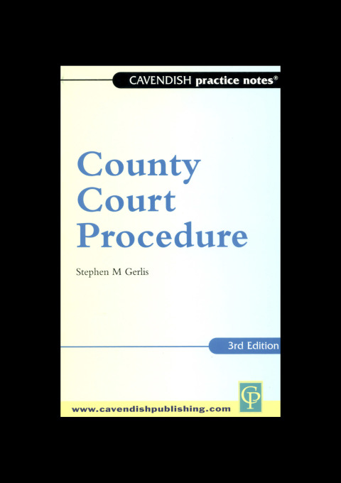 Cover image for book Practice Notes on County Court Procedure
