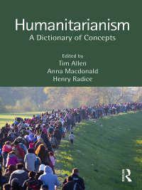 Cover image: Humanitarianism 1st edition 9781857432817
