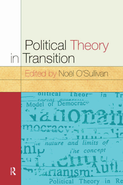 Cover image for book Political Theory In Transition