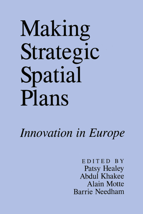 Cover image for book Making Strategic Spatial Plans