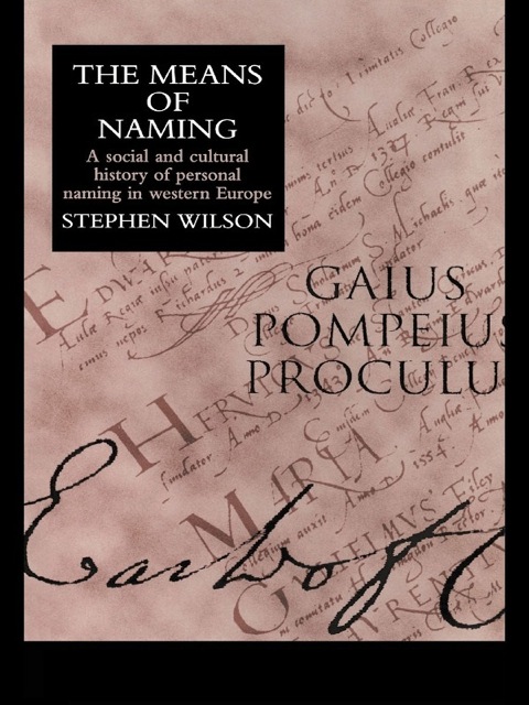 Cover image for book The Means Of Naming