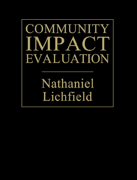 Cover image for book Community Impact Evaluation