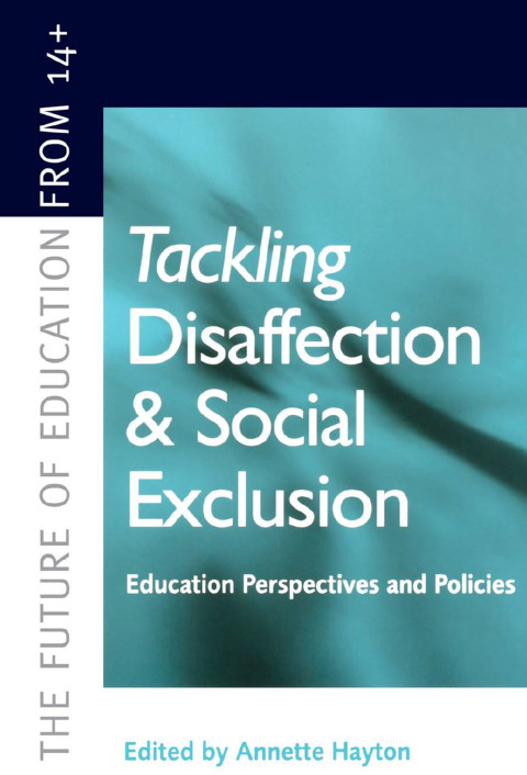 Cover image for book Tackling Disaffection and Social Exclusion