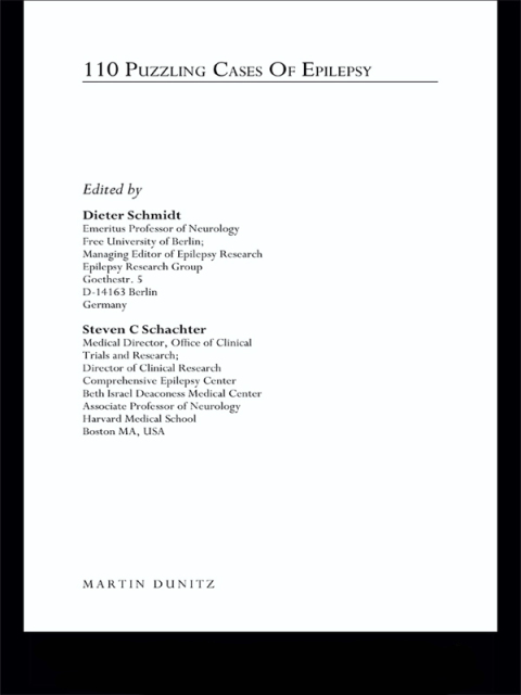 Cover image for book One Hundred Case Studies in Epilepsy