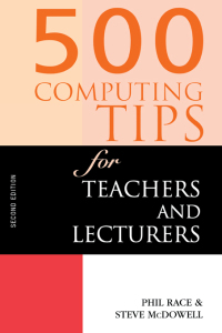 Titelbild: 500 Computing Tips for Teachers and Lecturers 2nd edition 9781138164949