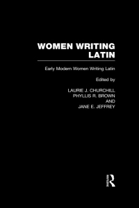 Cover image: Women Writing Latin 1st edition 9780415941853