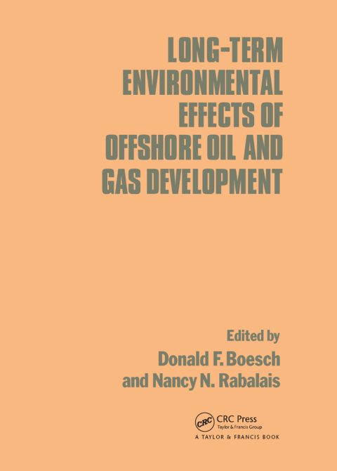 Cover image for book Long-term Environmental Effects of Offshore Oil and Gas Development
