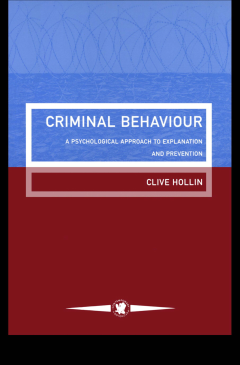 Cover image for book Criminal Behaviour